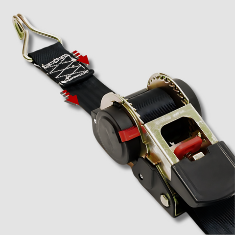 8m Snaplock Retractable Ratchet Strap